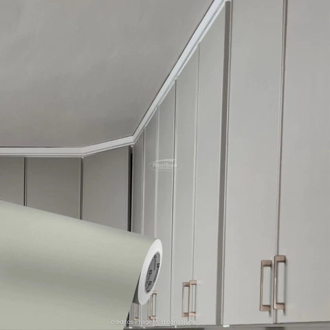 Adesivo Fórmica Cinza Glacial – Vinil Adesivo Decorativo 1,22m - comprar online