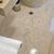 Adesivo para Piso Mármore Branco Marquina Brilho - 1,22m largura - Plastsign Suprimentos