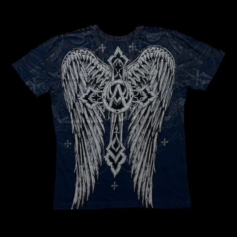 Camiseta Affliction 'Winged Dagger' (M) - comprar online