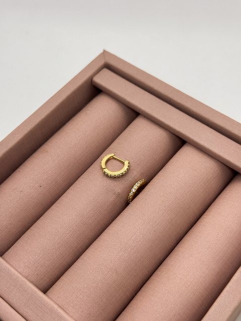 PIERCING ARGOLA DUPLO CRAVEJADO