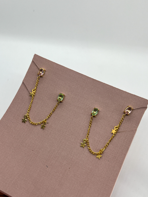DUO CRISTAIS COLORIDOS - comprar online