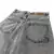 Calça baggy jeans cinza
