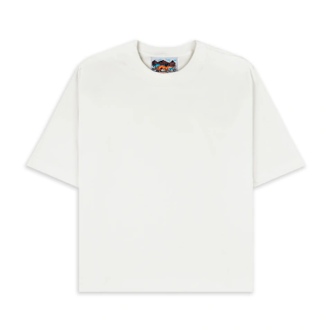 Camiseta Boxy - Off White