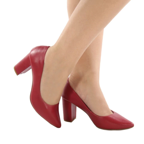 Scarpin Salto Grosso