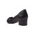 Peep Toe Feminino de Couro com Salto Baixo