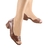 Peep Toe Feminino de Couro com Salto Baixo - Lavine | Calçados Femininos em Couro