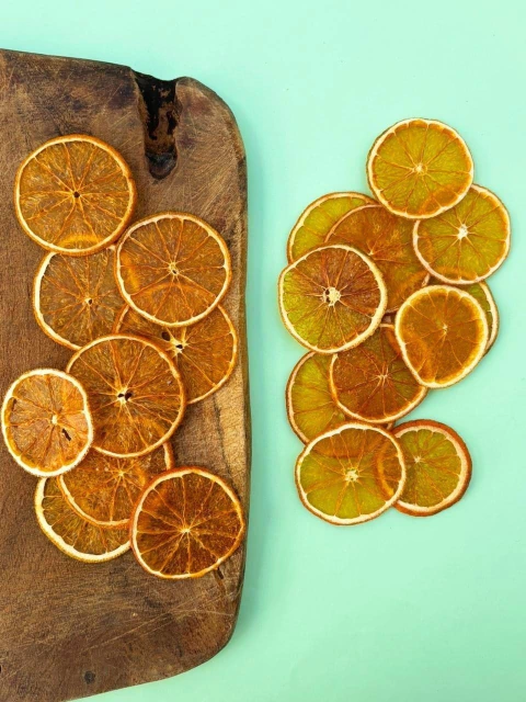 Naranjas deshidratadas
