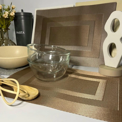 Set x4 Individuales Dorado - comprar online