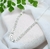 Choker escama prata
