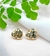 Conjunto coração com zircônias dourado - comprar online