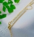 Choker navete zircônias coração dourada - comprar online