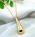 Colar gota dourado