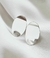 Conjunto laminado oval dourado e prata - comprar online