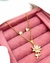Conjunto primavera banhado a ouro - comprar online