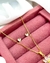 Conjunto primavera banhado a ouro na internet
