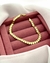 Pulseira elegância banhada a ouro - comprar online