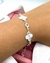 Pulseira Van Cleef prata na internet