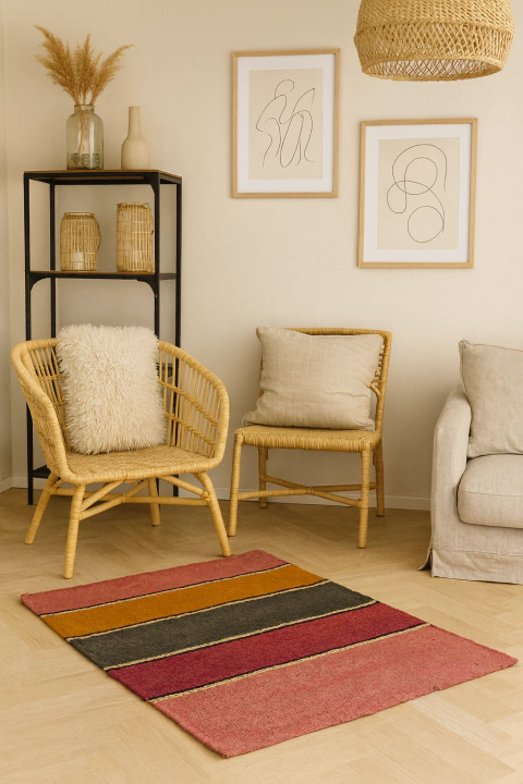 Alfombra Puyo norteña 120 x 120 cm - comprar online