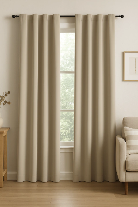 Juego cortinas Black Out presillas ocultas - comprar online