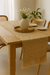 Camino de mesa tusor decatizado 40 x 135 cm - comprar online