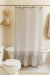 Cortina de baño Gasa con volados - comprar online