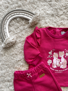 Conjunto zorritos fucsia - comprar online