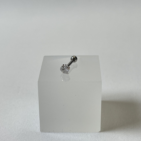 Piercing Tragus Coração Zircônia - comprar online