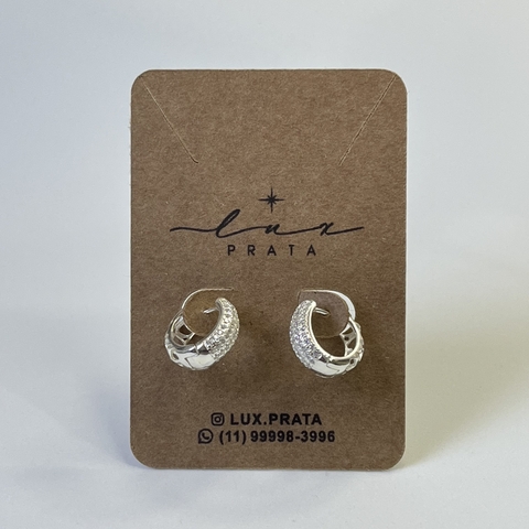 Argola Cravejada - comprar online