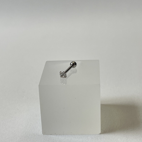 Piercing Tragus Zircônia Redonda - comprar online