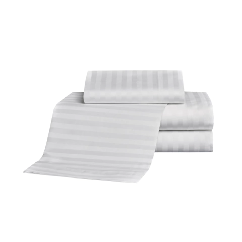 Juego De Sabanas Suplesa (300 Hilos) Algodon Egipcio - Blanco - comprar online