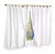 Cortina Tropical Mecanico Corta 1,20 – Blanco