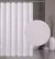 Cortina De Baño Teflon Diamante Linea Hotelera Con Ganchos