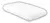 Almohada Inteligente Viscoelástica Clasica Con Funda - Blanca