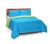 Acolchado Liso Reversible – Verde Manzana/Turquesa - comprar online