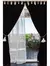 Cortina Tropical Doble Con Voile - Negro