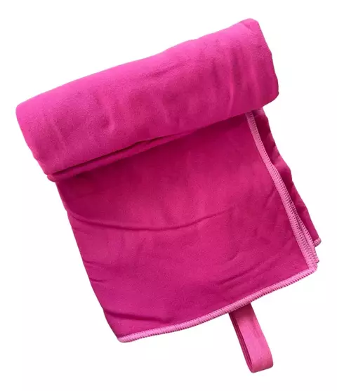 Toallon Microfibra Secado Rápido Grande 70x140 cm - Fucsia