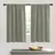 Cortina Blackout Vinilico Corta 1,50 – Gris