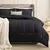 Acolchado Edredon Hotelero 4 Estaciones C/ Fundas - Negro - comprar online