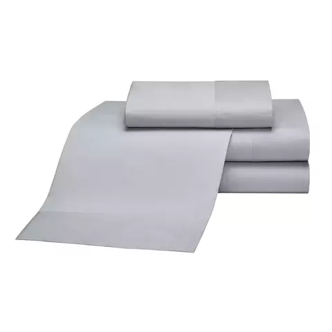 Juego De Sabanas Danubio Colors (200 Hilos) - Gris Perla