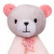Naninha Ursinho Estrelinha Rosa Buba - comprar online
