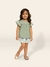 Conjunto Camiseta Manga Curta + Shorts Floral Milon