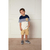 Conjunto Camiseta Azul Marinho + Bermuda Menino Milon - comprar online