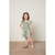 Vestido com Strass Infantil Menina Fundo do Mar Milon