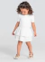 Connjunto Ano Novo Blusa + Saia Shorts Branca Mundi