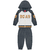Conjunto Infantil Menino Blusa Capuz E Calça Moletom Kyly - comprar online