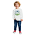 Camiseta Manga Longa Infantil Menino Dinossauro 3D Kyly na internet