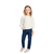 Blusa Camiseta Manga Longa Infantil Menina Pérolas Milon - Mãe Louca