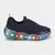 Tênis Infantil Menina de Luz Led Roller Celebration Bibi