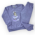 Conjunto Primeiros Passos Blusa Moletom Coelhinha Lilás + Calça Moletom Lilás
