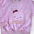 Conjunto Bebê Blusa de Moletom Rosa + Calça Molecotton Coelhinha Marsala - Mãe Louca
